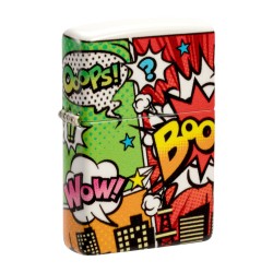 Zippo Pop Art City Design